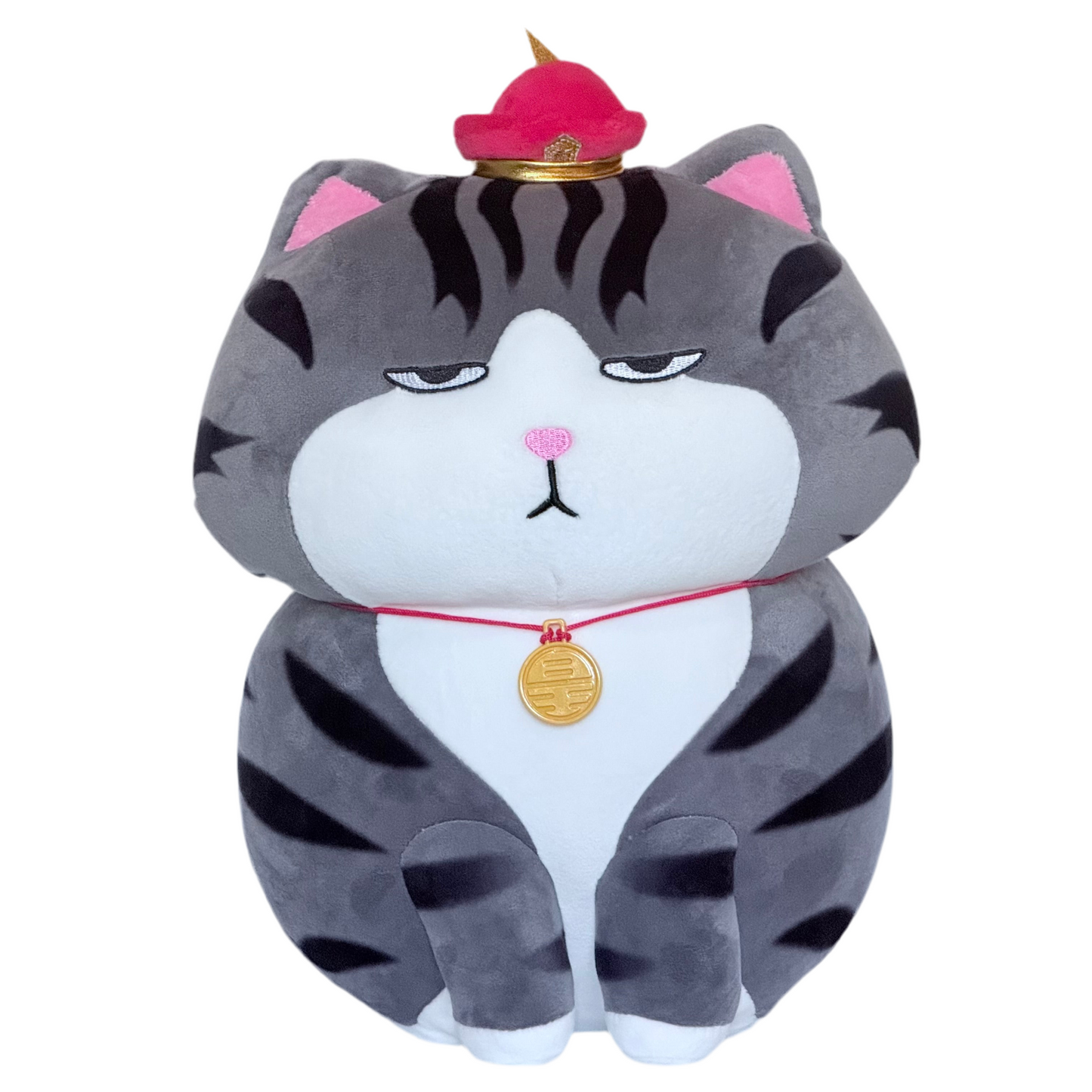 Cozy Moody Kawaii Cat Plush