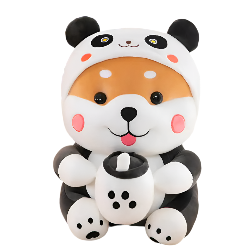 Cozy Boba Shiba Plush