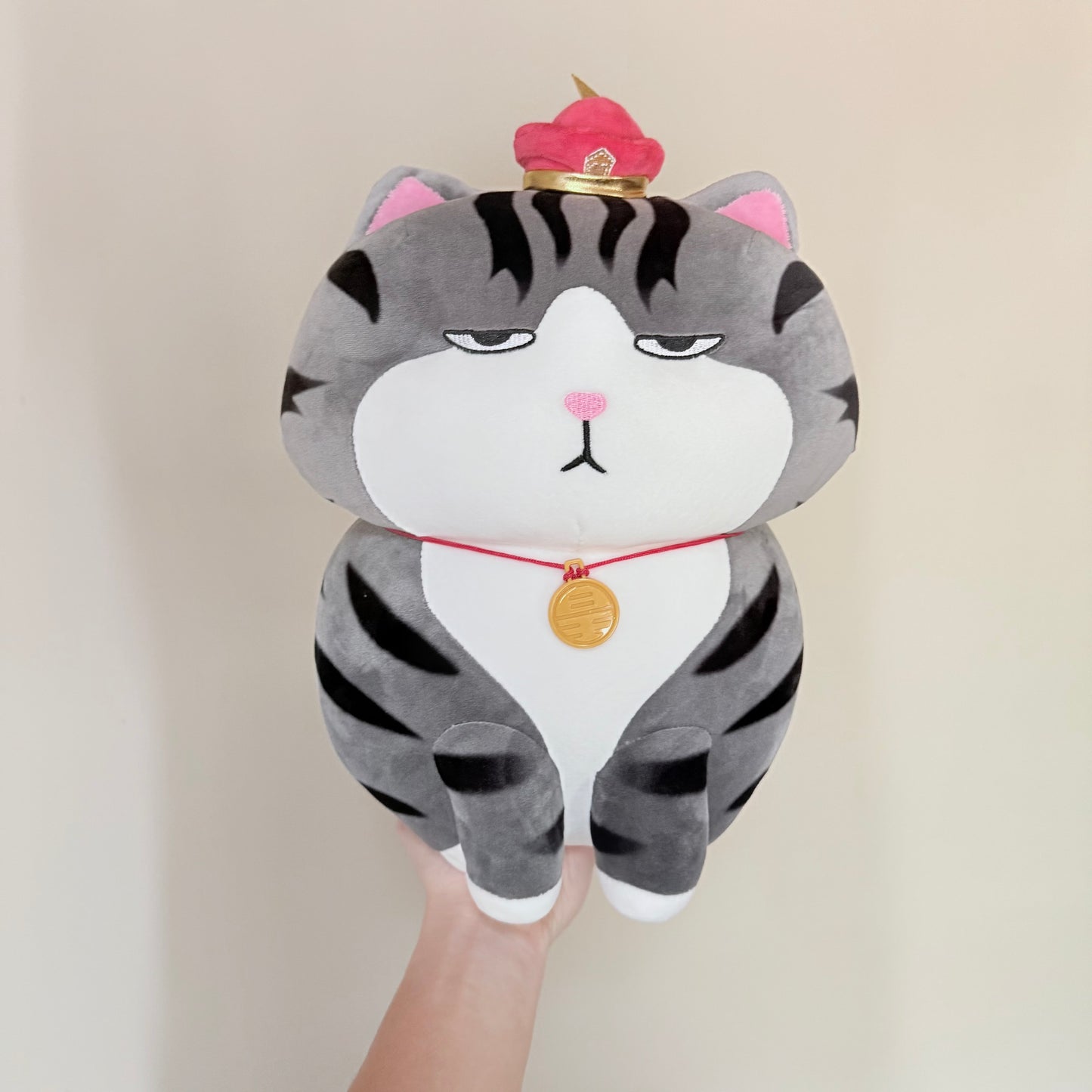 Cozy Moody Kawaii Cat Plush