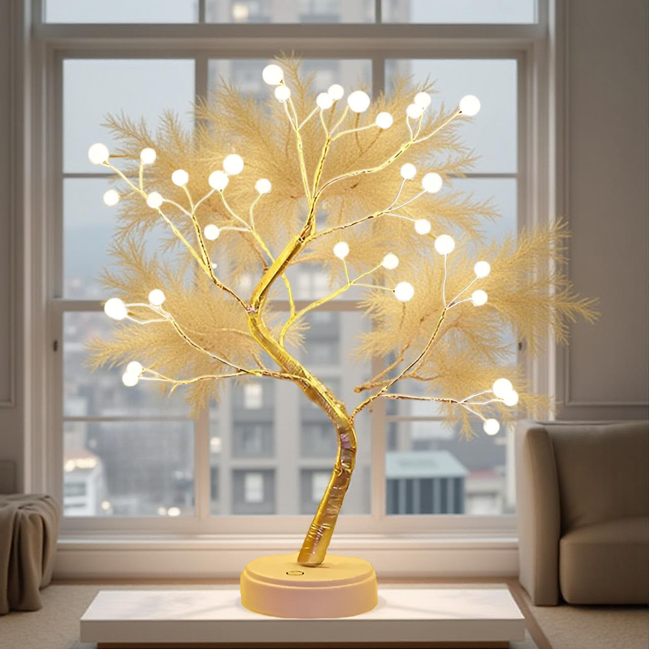Tree Night Light Touch Lamp