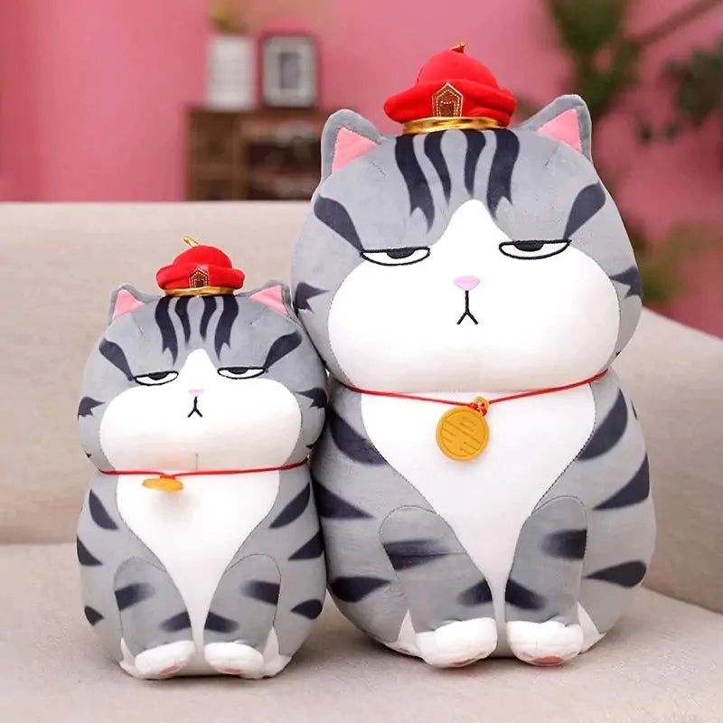 Cozy Moody Kawaii Cat Plush