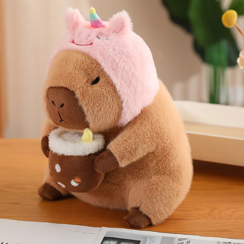 Cozy Chilling Capybara Plush!