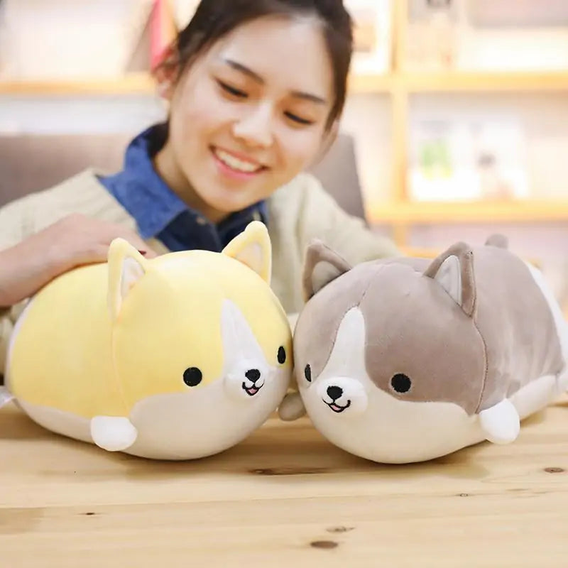 Cozy Corgi Friend Plush